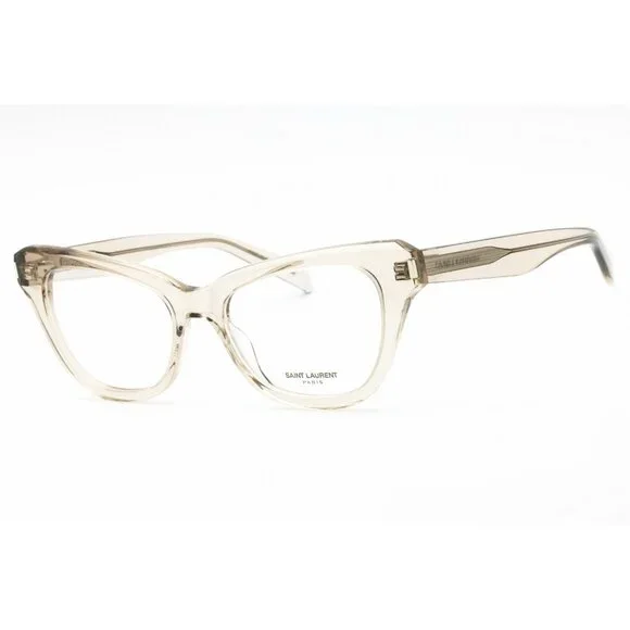 Yves Saint Laurent EYEGLASSES SL472-005-52 New with case Saint Laurent SL 472 005 Eyeglasses Pink 52mm | Lens & Luxe main image 4